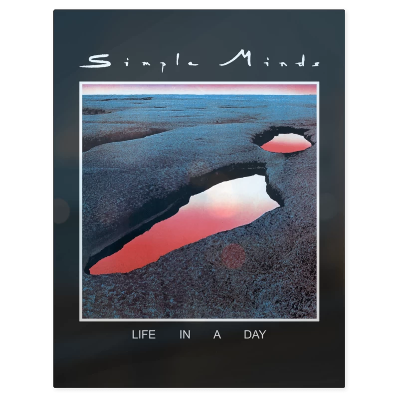 Simple Minds Life in a Day – Print Metálico
