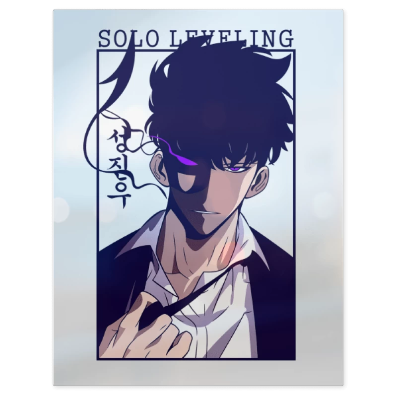 Solo Leveling Sung – Print Metálico