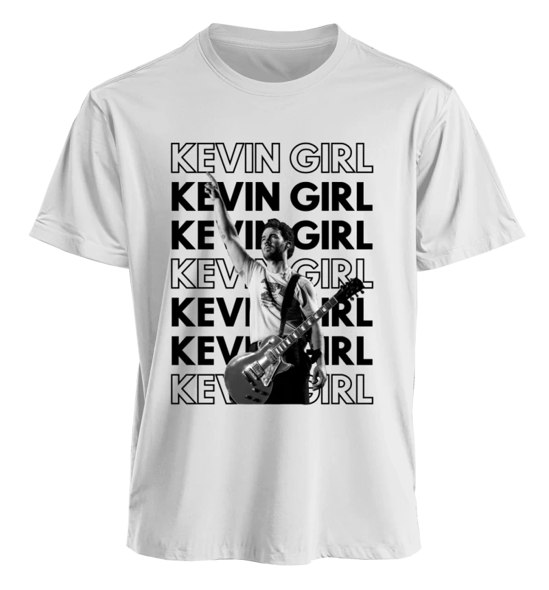 Polera Jonas Brothers – kevin Girl Blanca