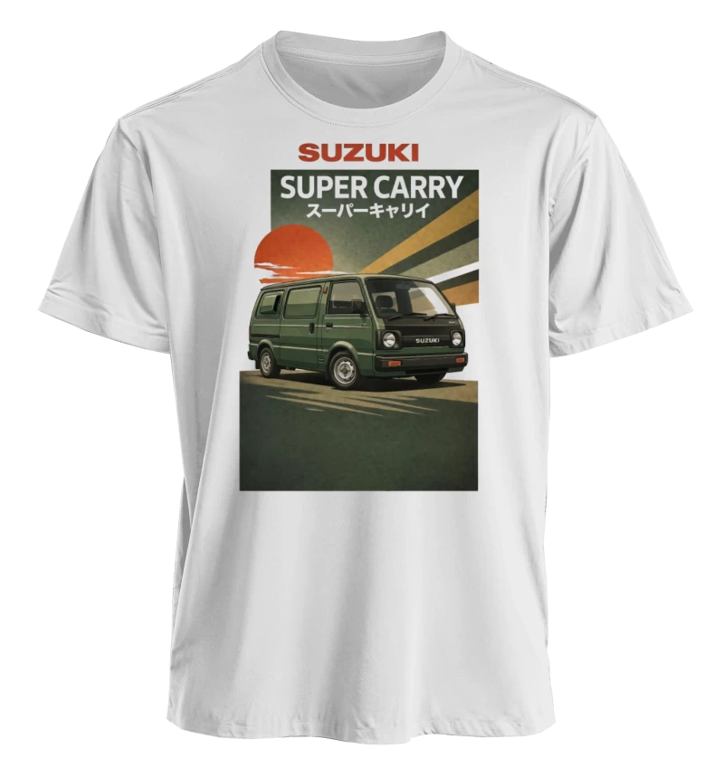 Polera polo cuello redondo / Suzuki Carry