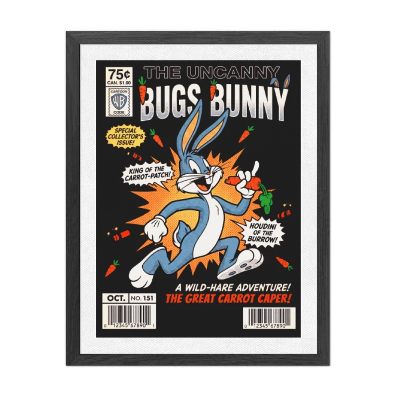 Cuadro Bugs Bunny – The Great Carrot Caper | Looney Tunes