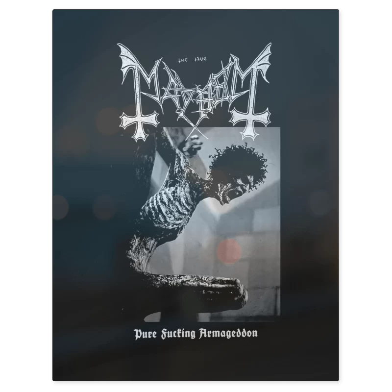 Mayhem Pure Fucking Armageddon – Print Metálico