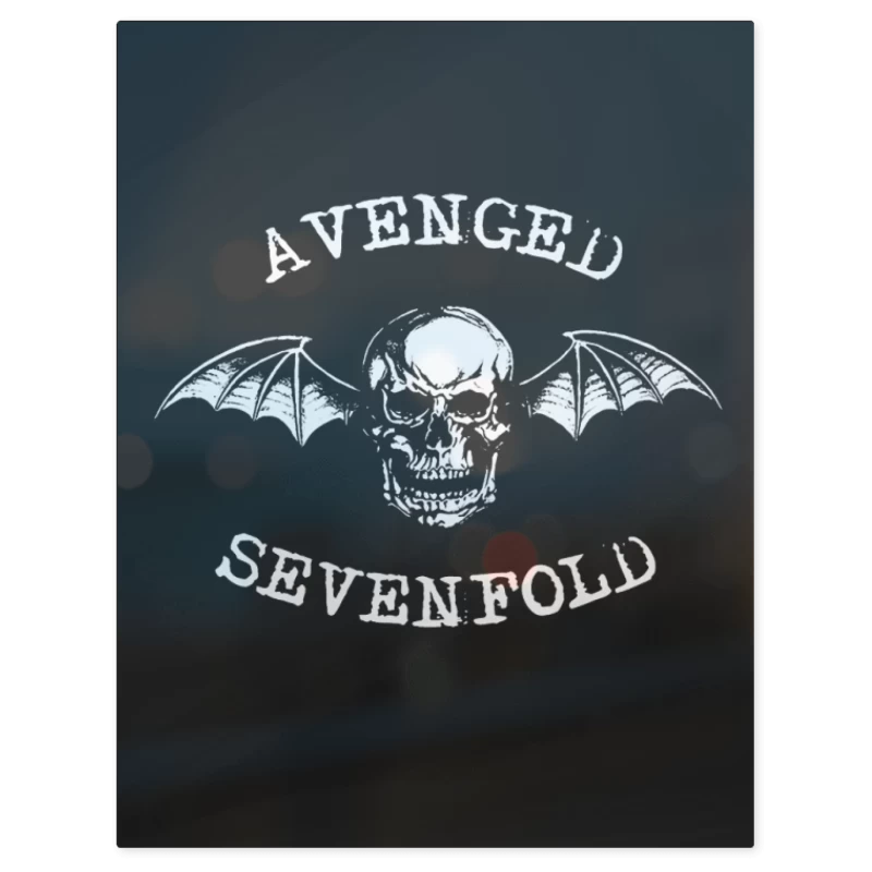 Avenged Sevenfold 5 – Print Metálico