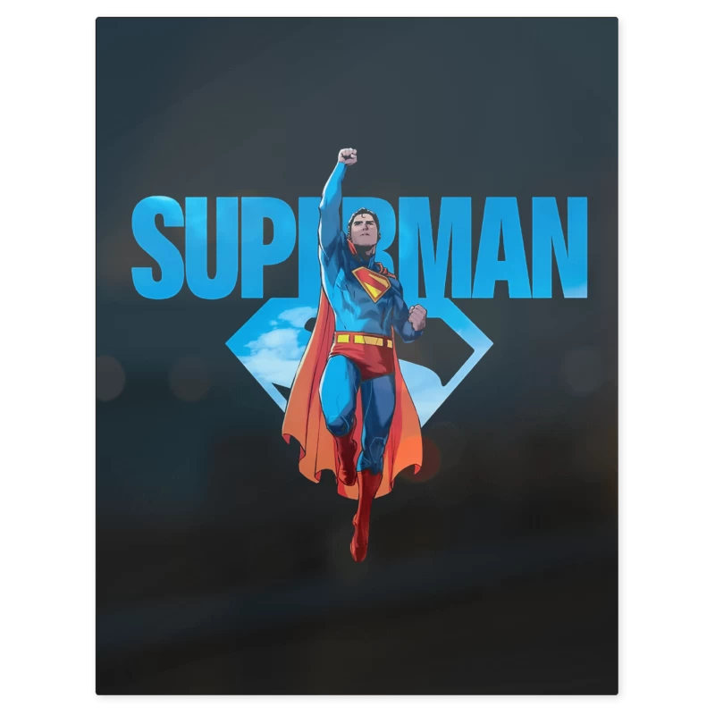 El Nuevo Super Hombre – Print Metálico