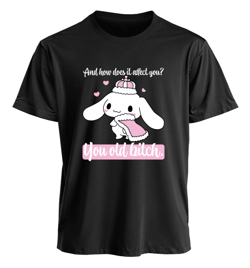 Cinnamoroll t shirt black
