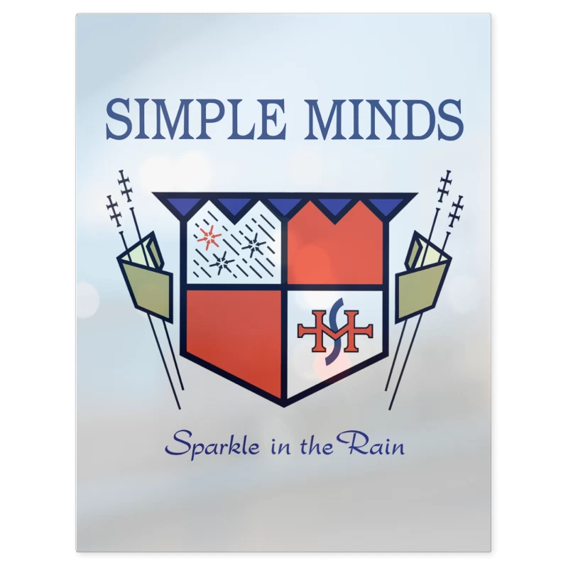 Simple Minds Sparkle in the Rain – Print Metálico