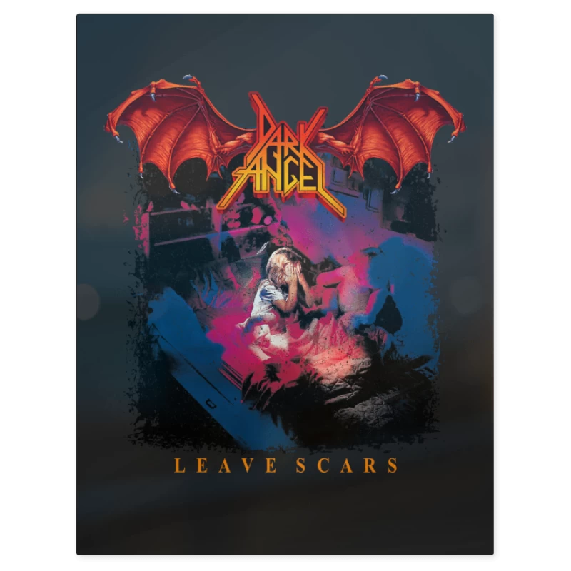Dark Angel Leave Scars – Print Metálico