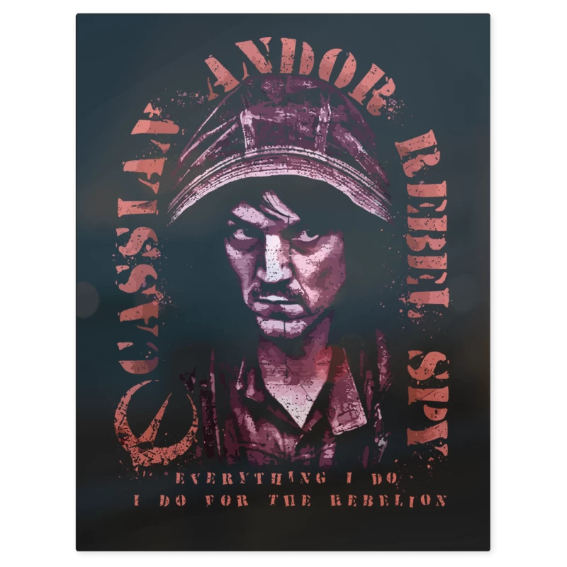 Star Wars Cassian Andor – Print Metálico