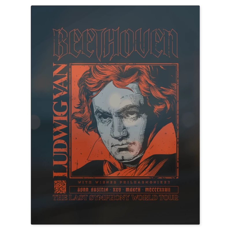 Beethoven – Print Metálico