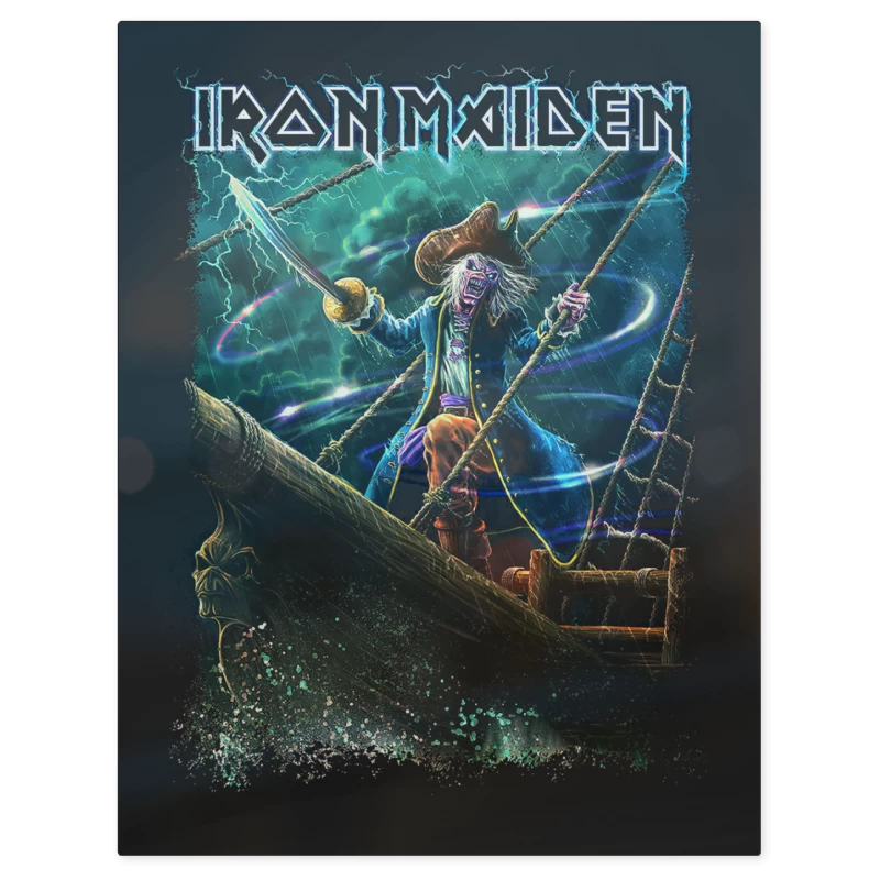 Iron Maiden Rime of the Ancient Mariner – Print Metálico