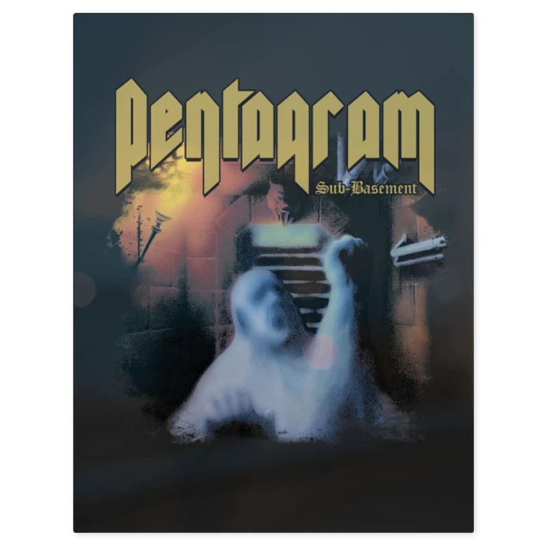 Pentagram Sub Basement – Print Metálico