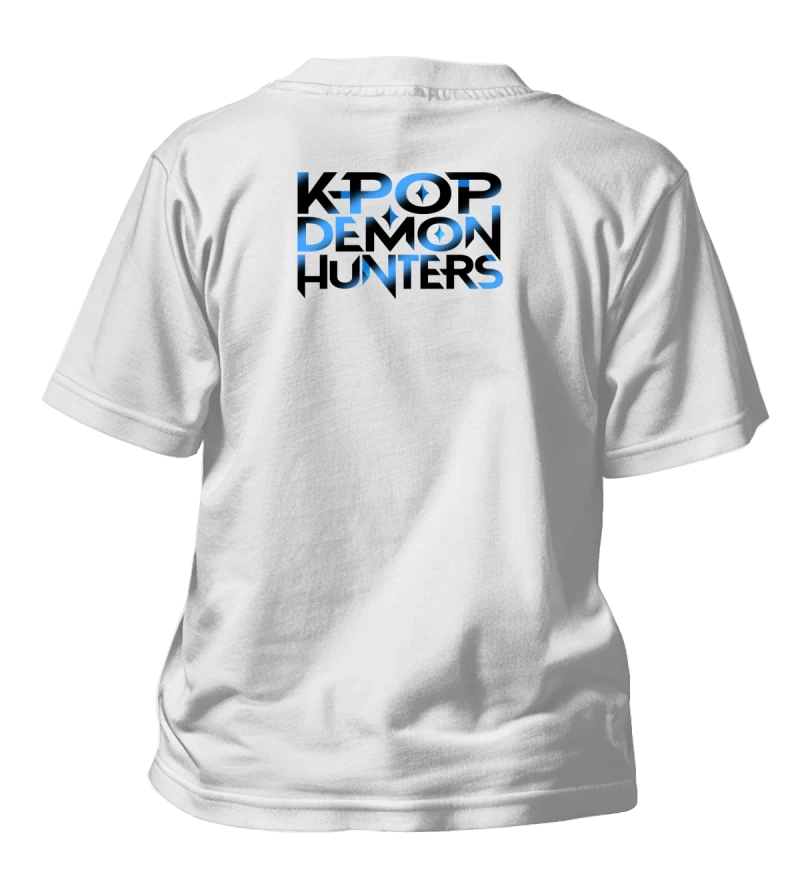 Polera Animación KPop Demon Hunters HUNTR/X | Frente + Espalda