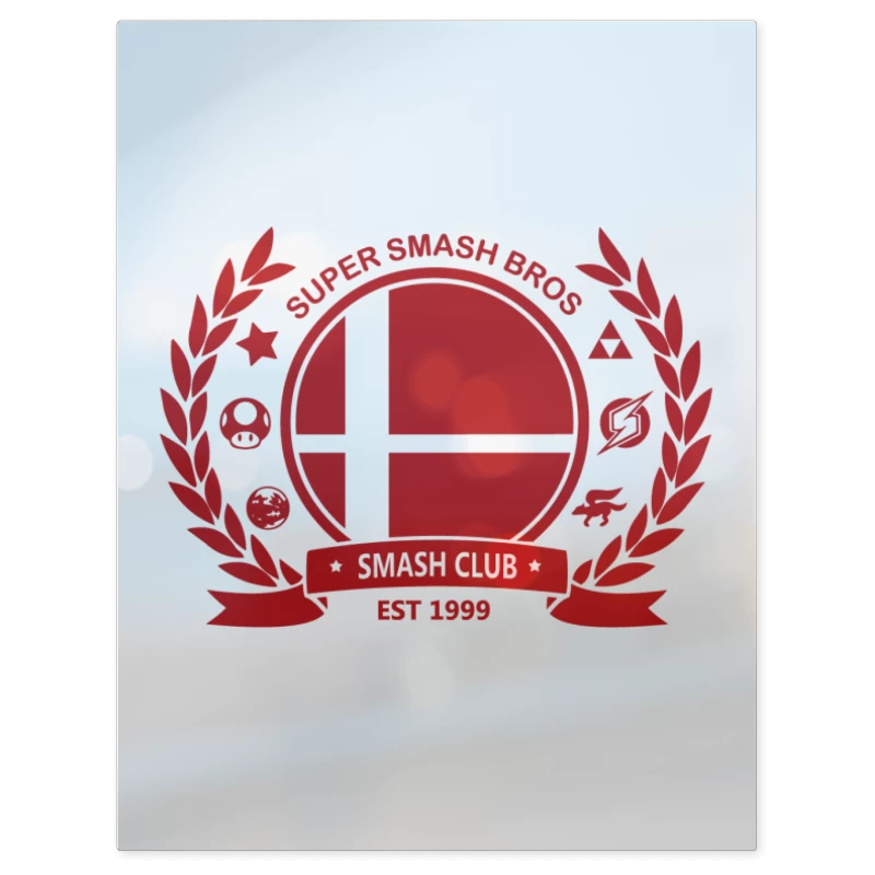 Smash Bros Club – Print Metálico