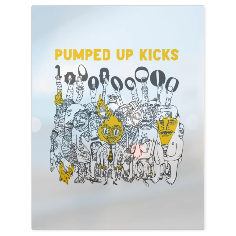 Pumped Up Kicks FTP – Print Metálico