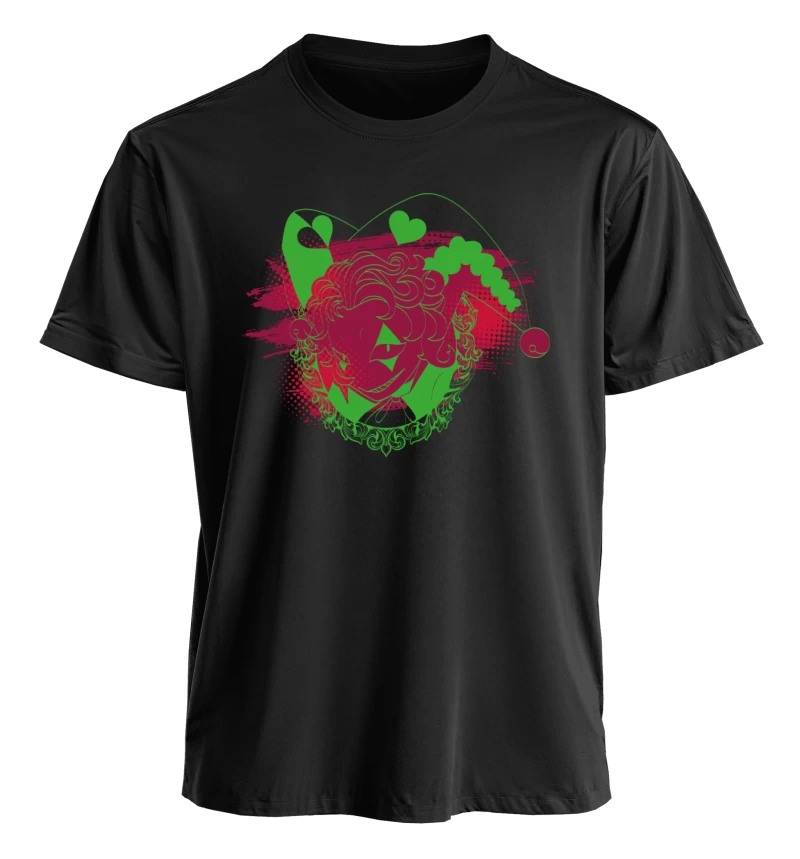 Polera Harlequin - The Freak Circus - RED