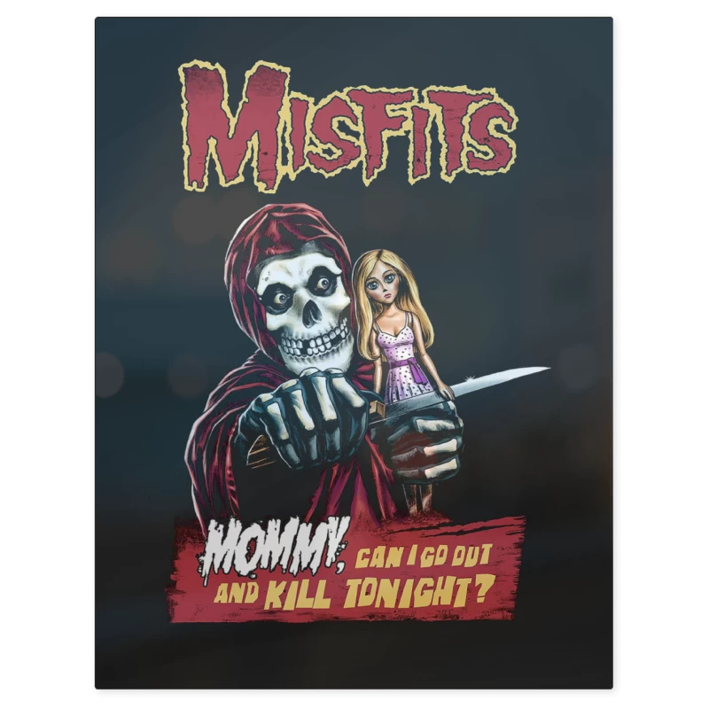 Misfits Doll – Print Metálico