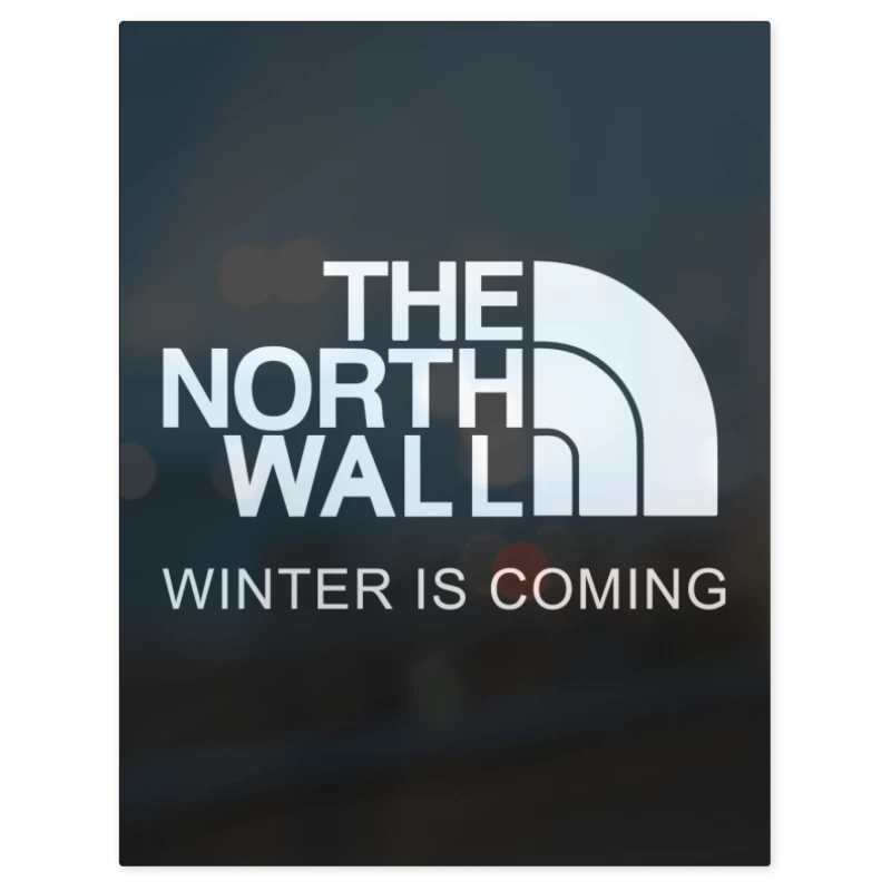 The North Wall – Print Metálico