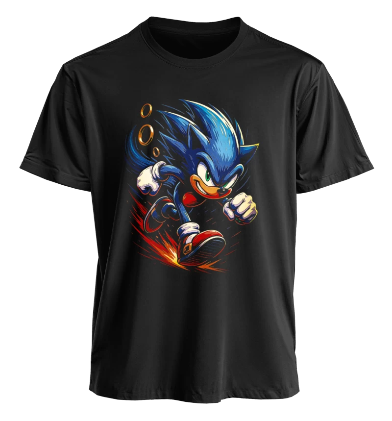Polera Sonic The Hedgehog