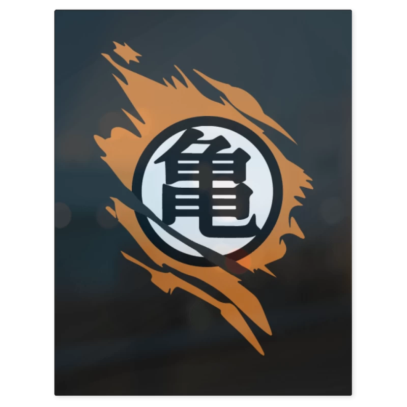 Kanji Roto (Bolsillo) – Print Metálico