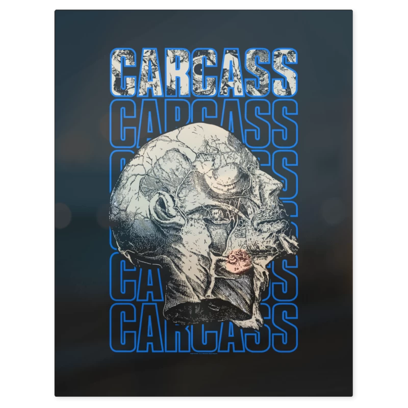 Carcass Logo – Print Metálico