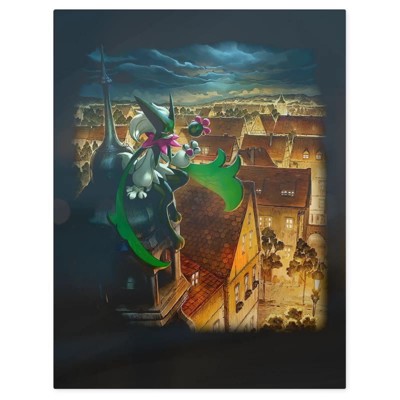 Meowscarada TCG Pocket – Print Metálico