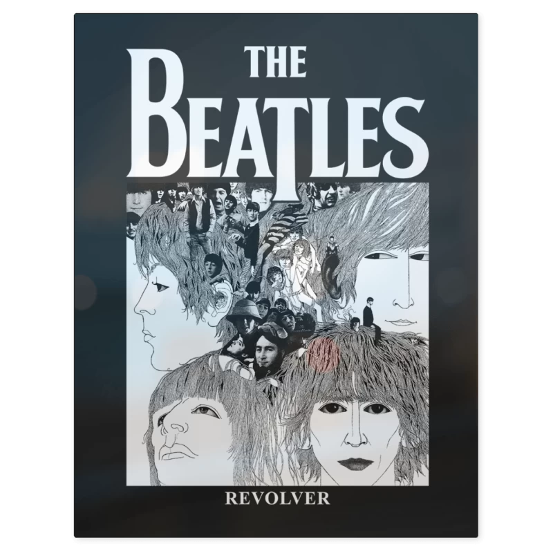 The Beatles Revolver V2 – Print Metálico