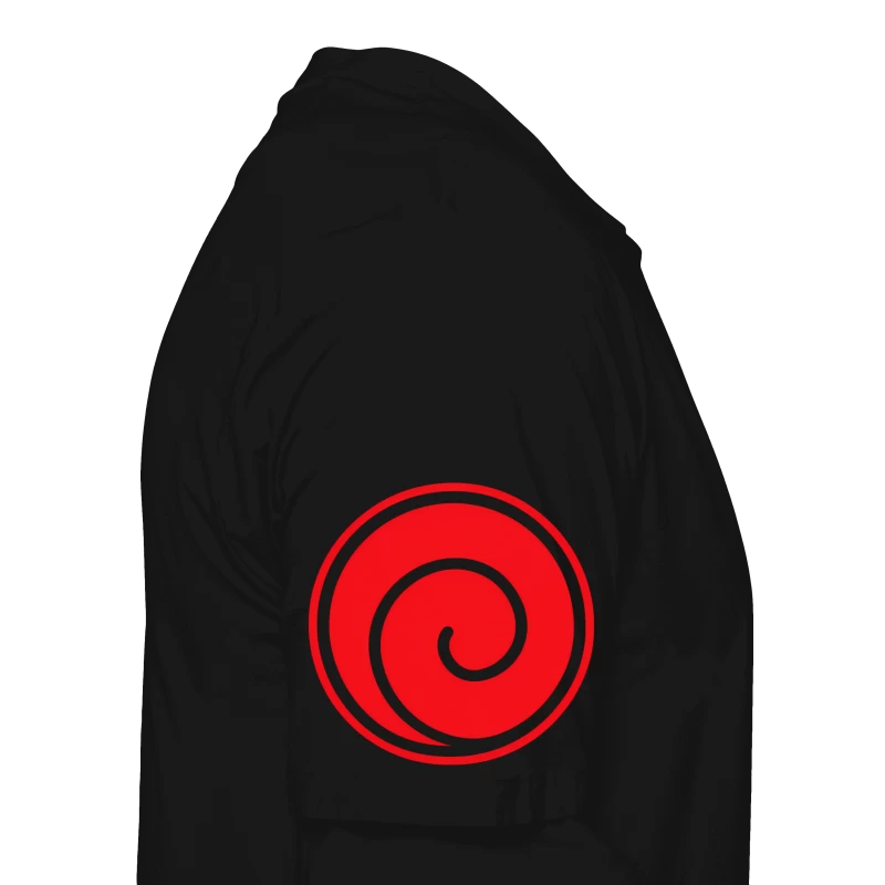 Polera Naruto Uzumaki Naruto Shippuden | Frente + Manga