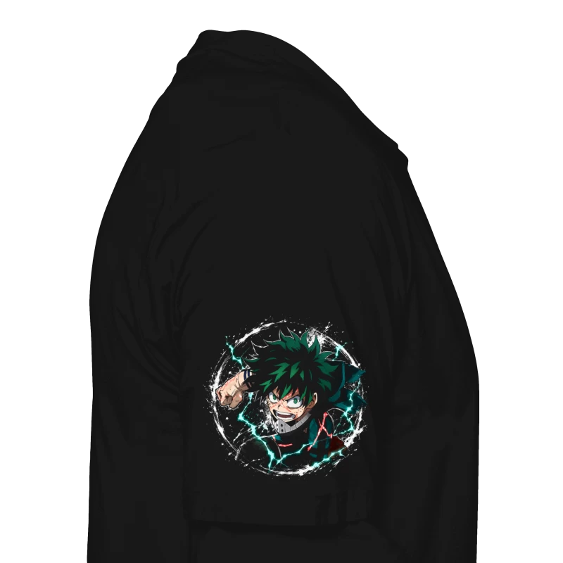 Polera Anime My Hero Academia Deku | Frente + Manga