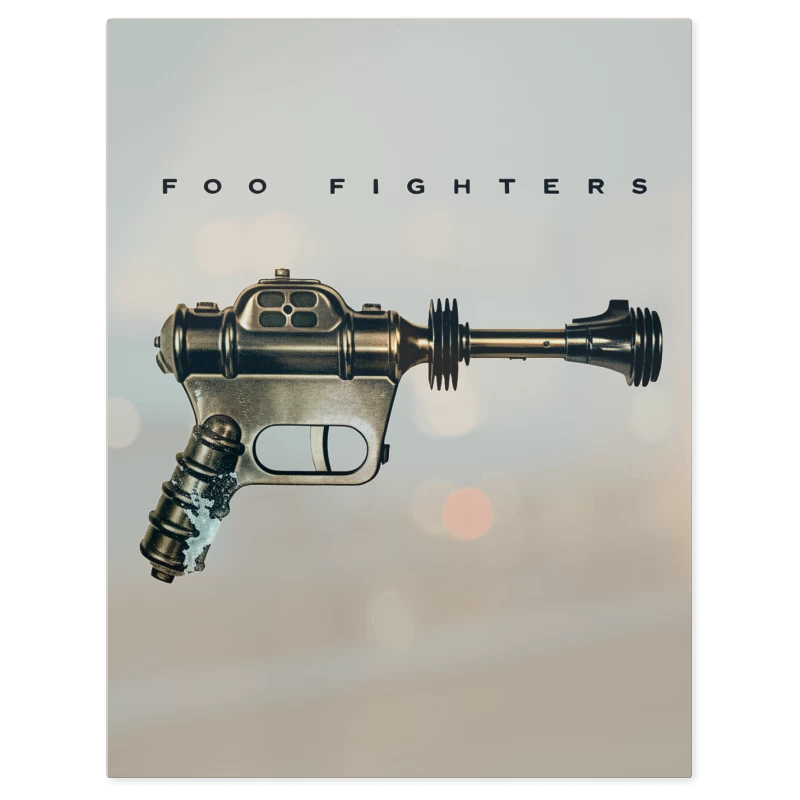 Foo Fighters Album – Print Metálico