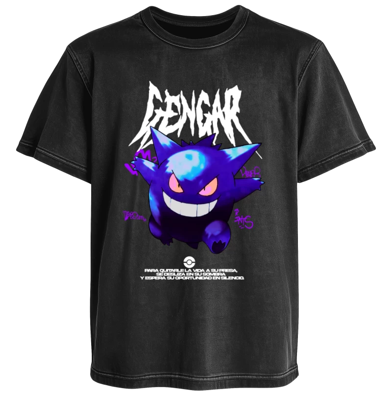 Polera Acid - Gengar