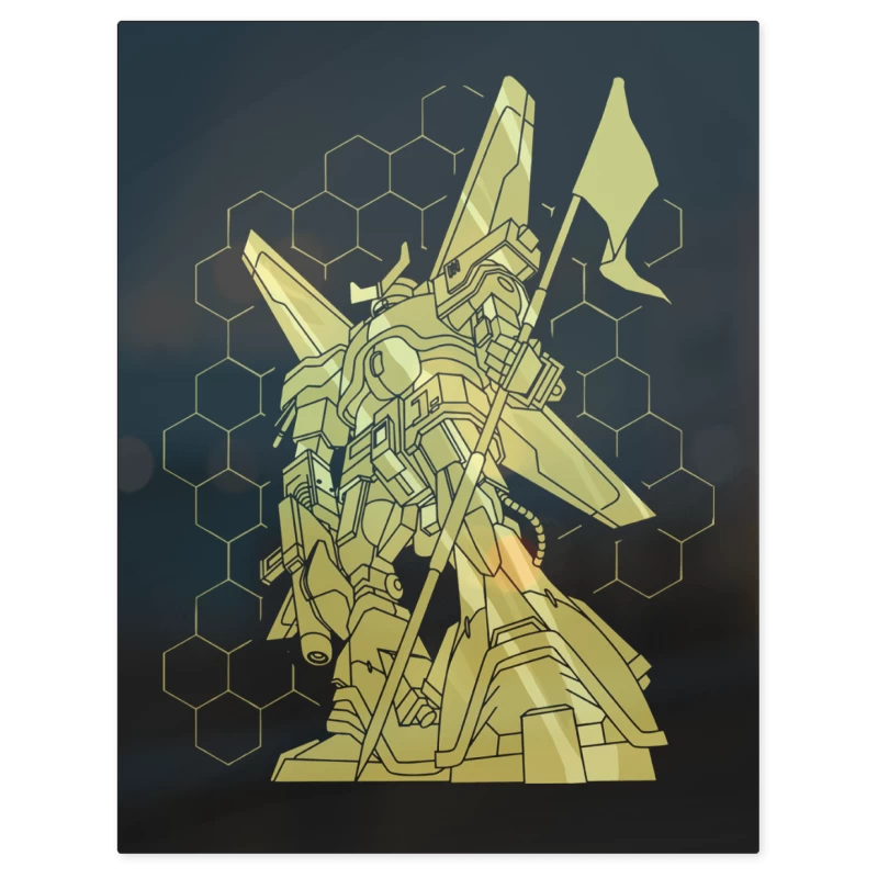 Linkin Park Gundam – Print Metálico