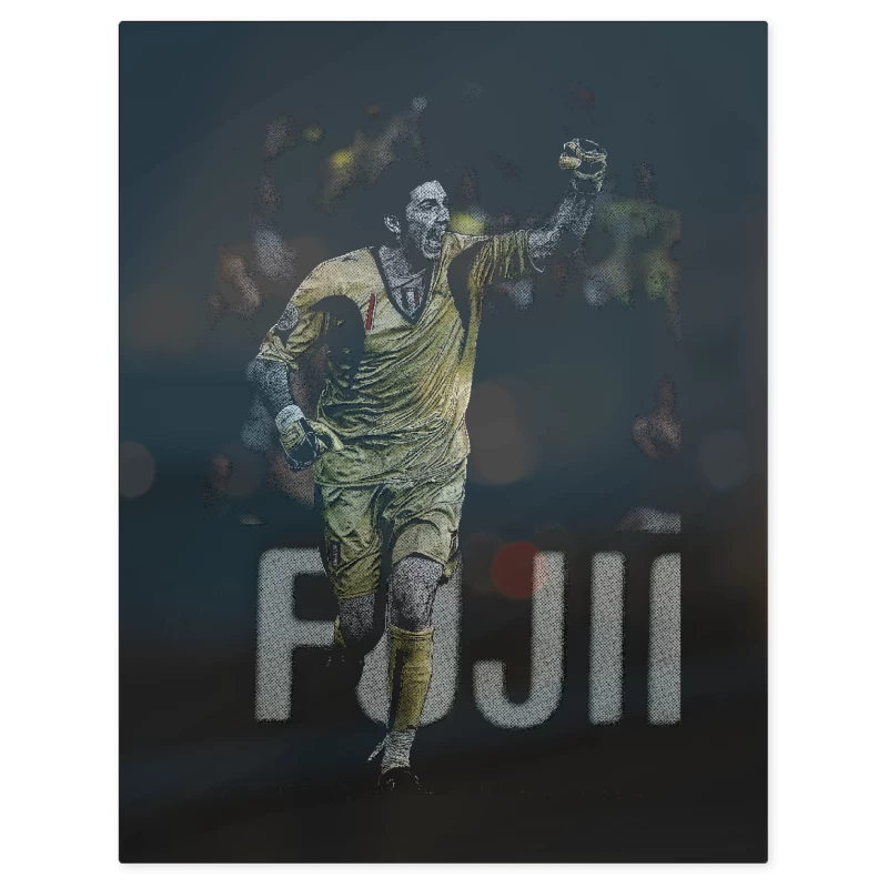 Gianluigi Buffon Italia – Print Metálico