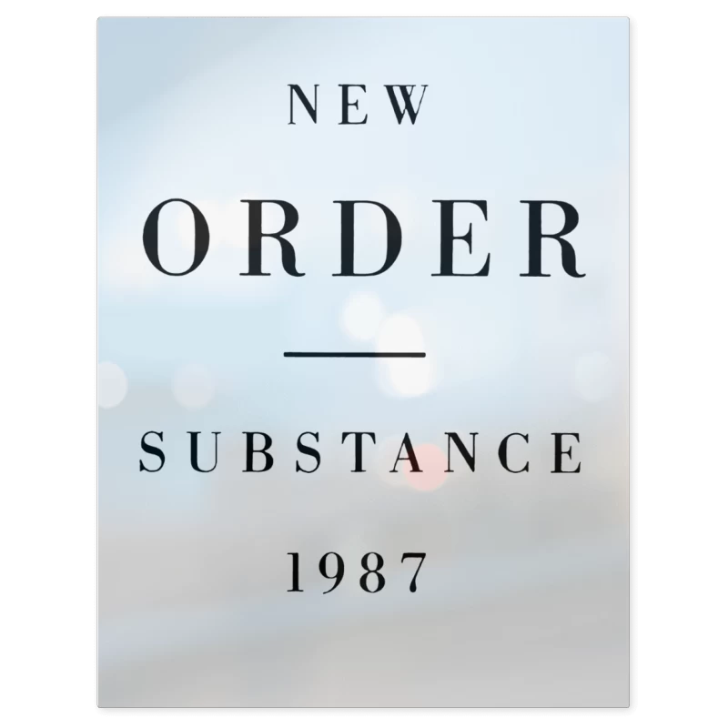 Substance 1987 – Print Metálico