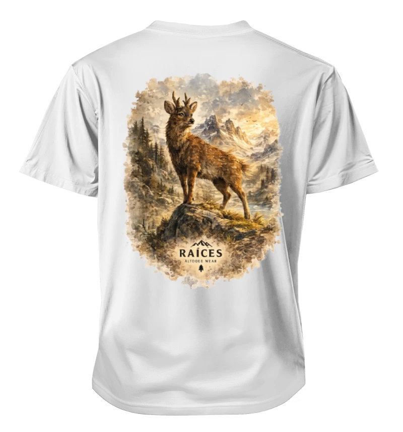 Huemul Patagónico - Diseño Espalda