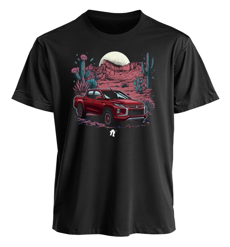 Polera polo cuello redondo / Mitsubishi L200 Atacama