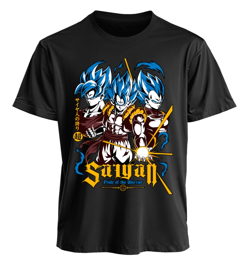Polera Dragon Ball Super Gogeta Super Saiyan Blue Pride of the Warrior