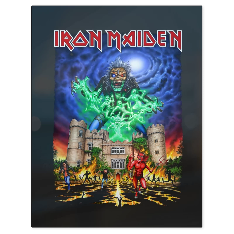 Iron Maiden Castle – Print Metálico