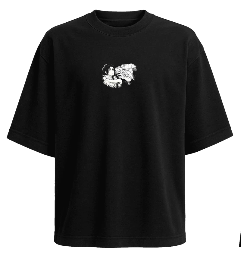 Polera Anime Jujutsu Kaisen Yuta Okkotsu y Rika | Espalda + Pecho