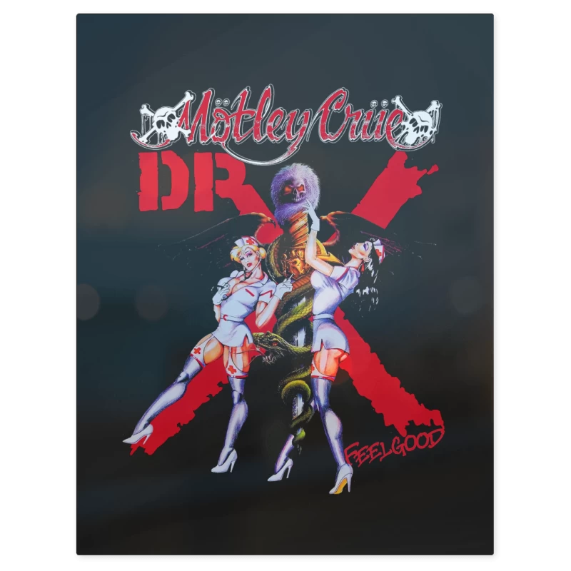 Motley Crue Dr X Feelgood – Print Metálico