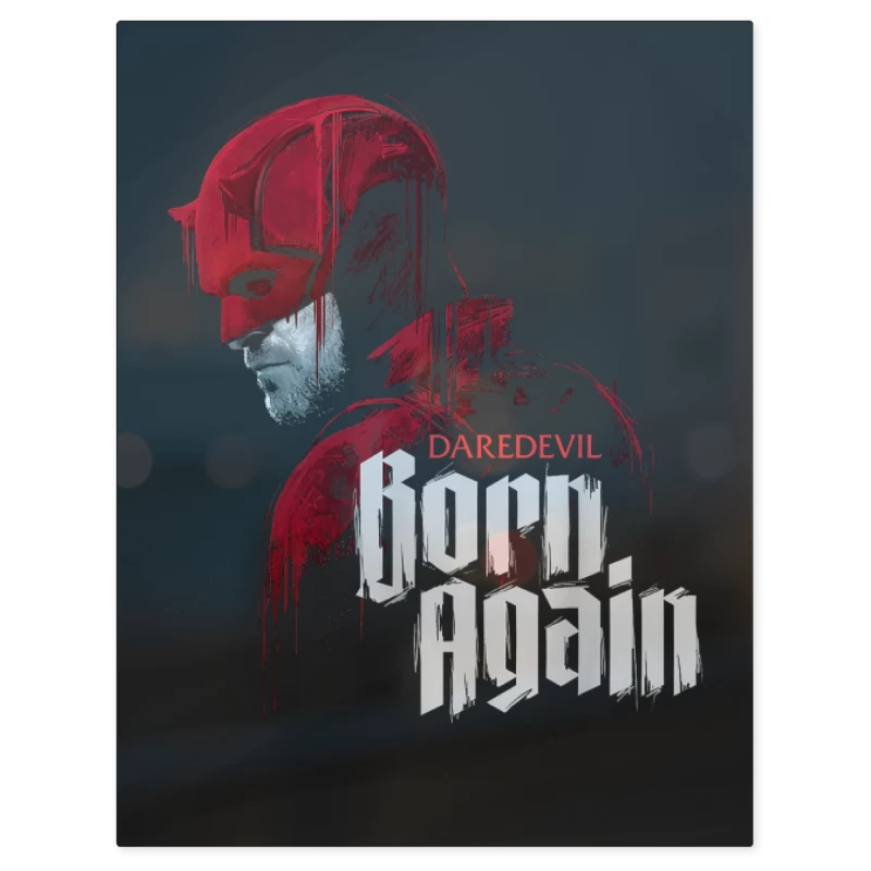 Daredevil Born Again II – Print Metálico