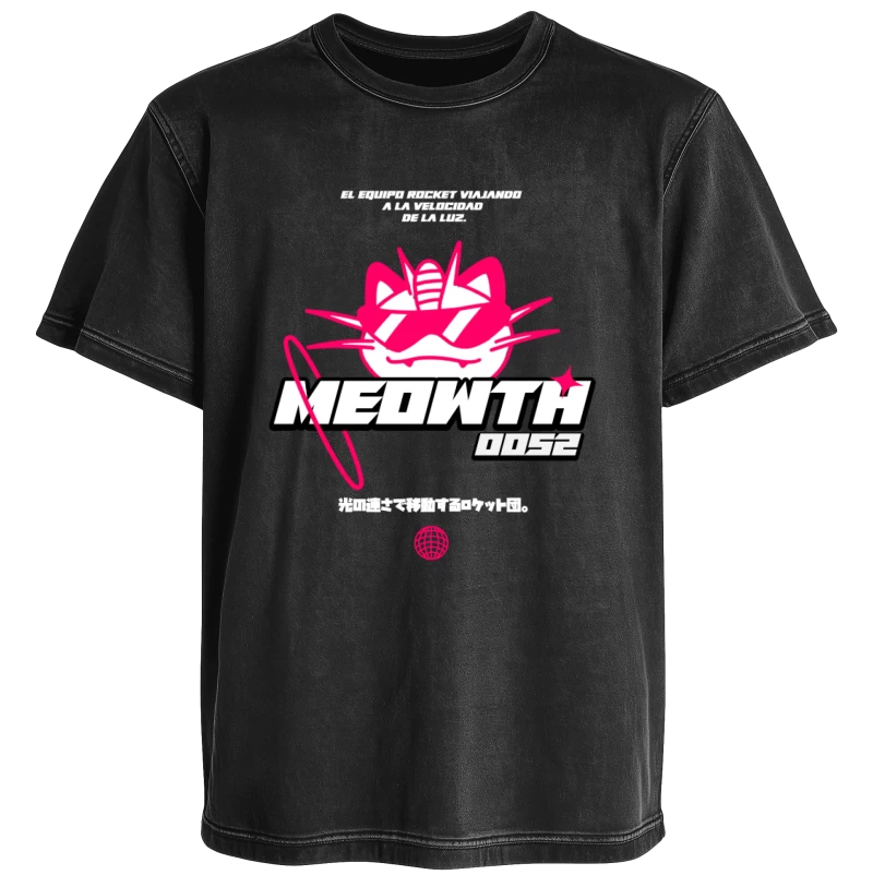 Polera Acid - Meowth 0052