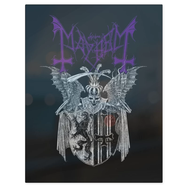 Mayhem Live Leipzig – Print Metálico