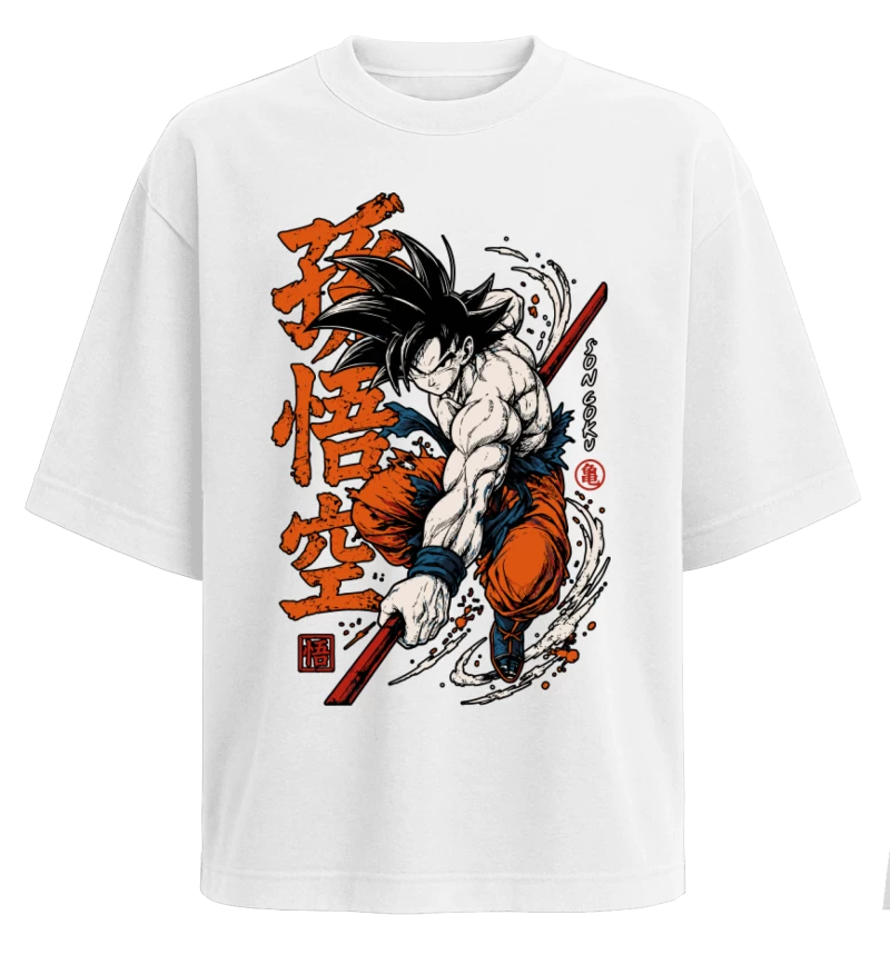 Polera Dragon Ball Z Goku Warrior Spirit
