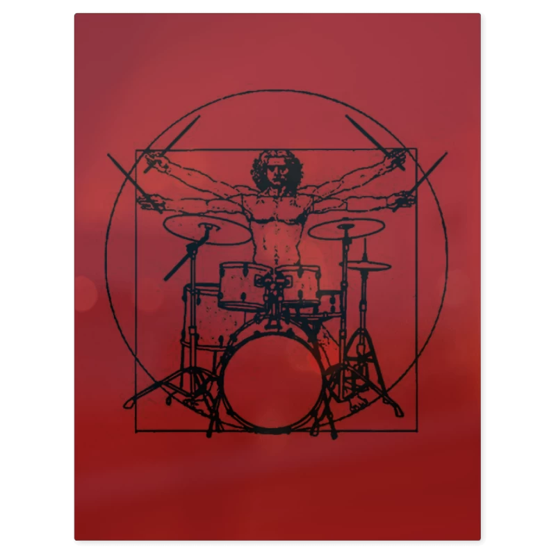 Vitruvio Batero – Print Metálico