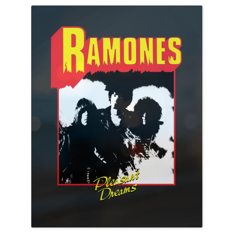 Ramones Pleasant Dreams V2 – Print Metálico