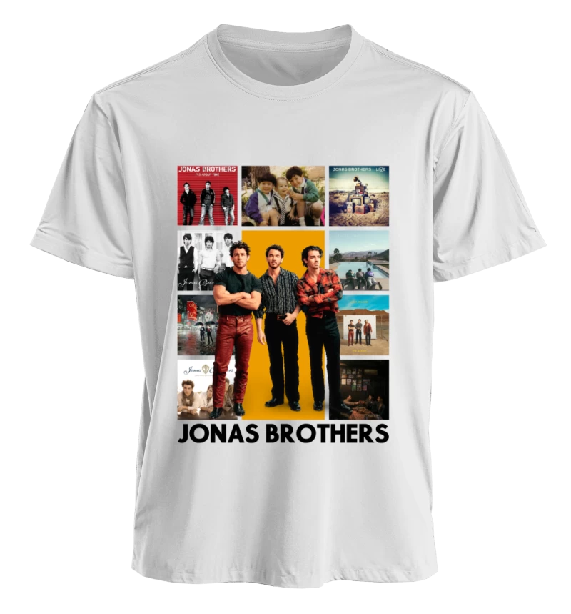 Polera Jonas Brothers – The Jonas Eras Blanca