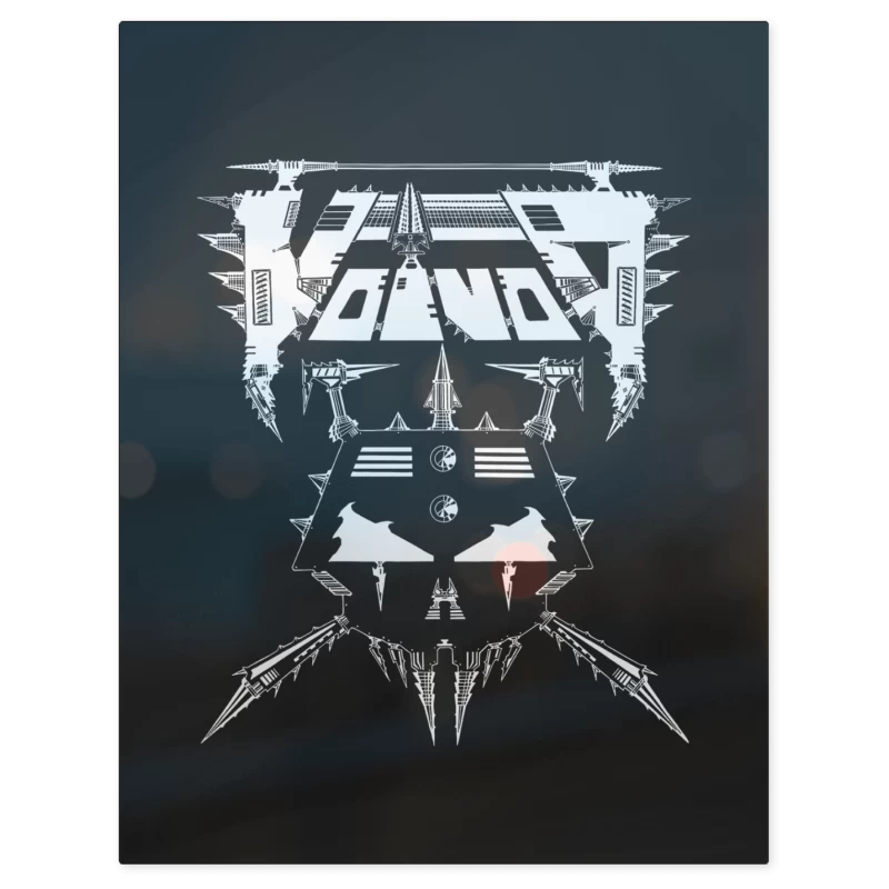 Voivod Logo B – Print Metálico