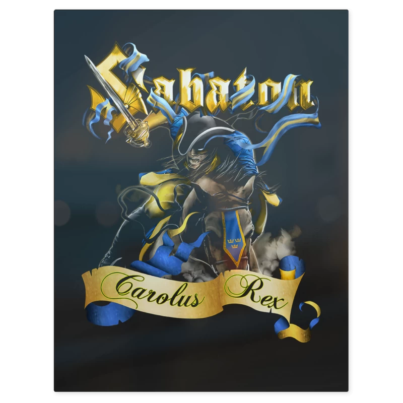 Sabaton Carolus Rex – Print Metálico