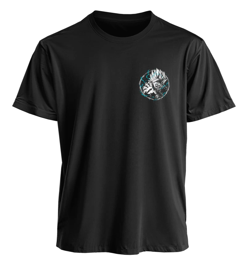 Polera Anime Dragon Ball Gohan SSJ2 | Espalda + Pecho
