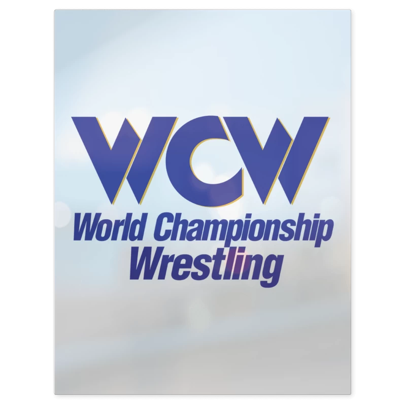 World Championship Wrestling – Print Metálico